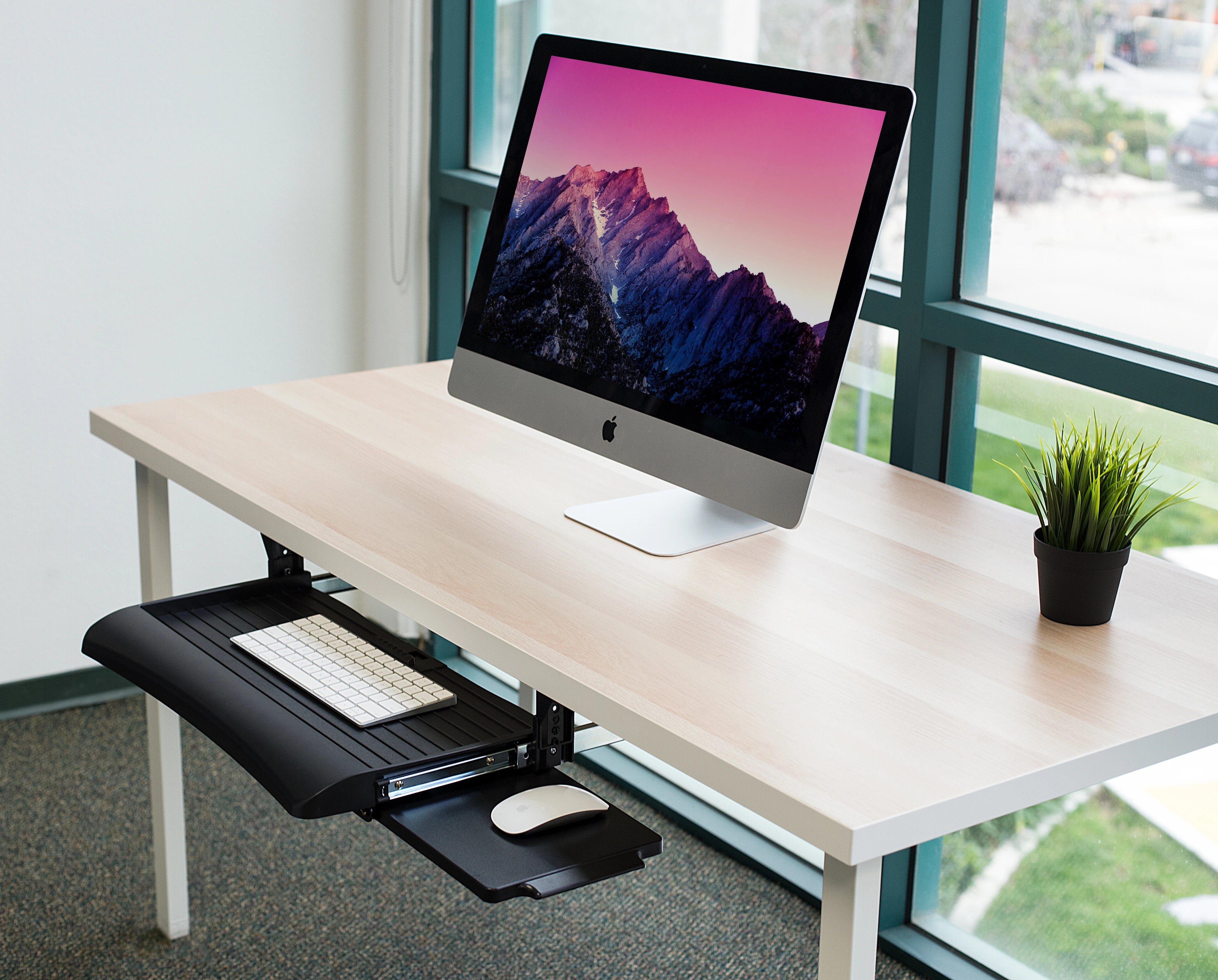 Under desk mount keyboard tray deals