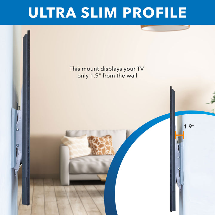 Ultra-Slim & Heavy-Duty TV Wall Mount