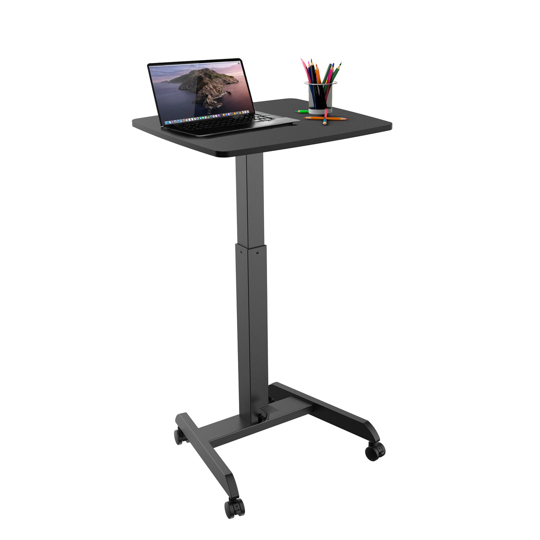 Height Adjustable Rolling Laptop Desk