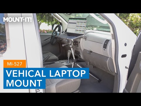 Height Adjustable Vehicle Laptop Mount