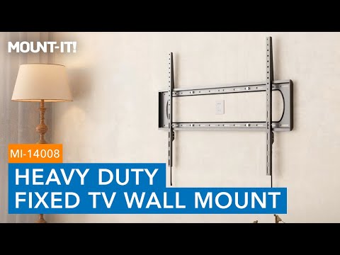 Heavy Duty XXL Fixed TV Wall Mount