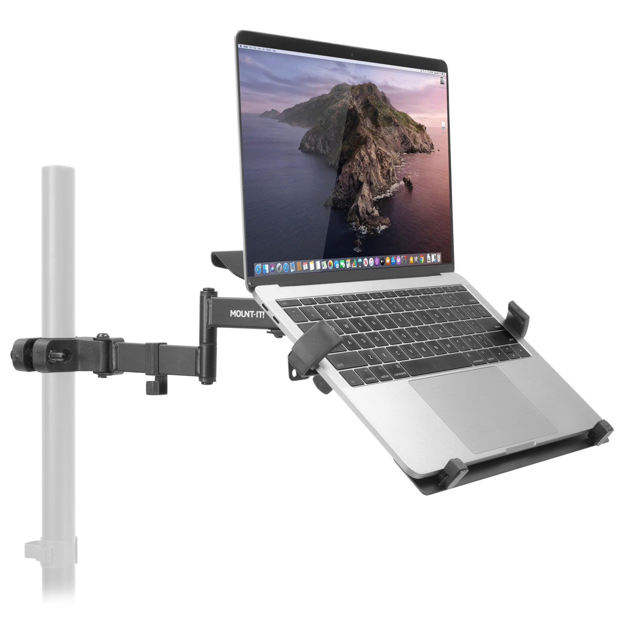  Mount-It! Laptop VESA Mount Tray, Laptop Holder Arm Mount  Attachment, Vented Notebook Tray