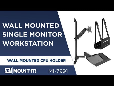 Monitor Wall Mount Workstation