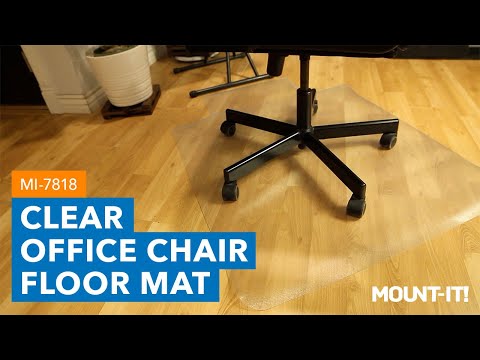 Clear Desk Chair Mat for Hardwood Floor