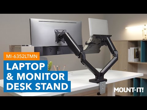 Full Motion Monitor and Laptop Mount