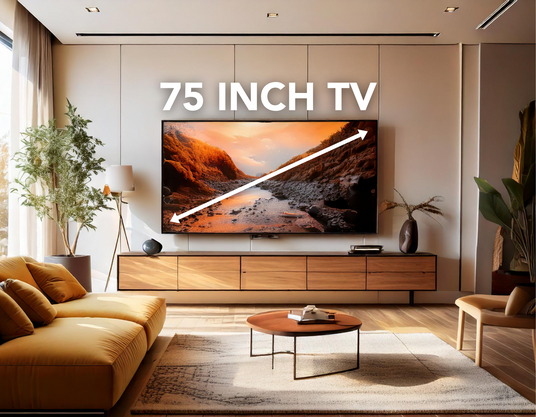 Dimensions of a 75 Inch TV