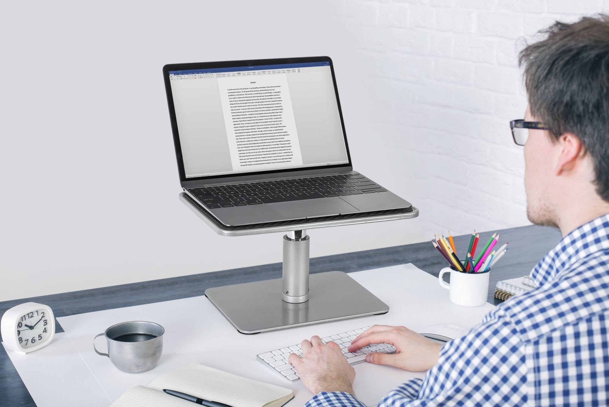 What Is A Portable Ergonomic Laptop Stand? - Mount-It!