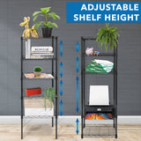 Storage - 5 Tier Metal Shelving Unit - Mount-It! - MI-7861