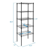 Storage - 5 Tier Metal Shelving Unit - Mount-It! - MI-7861