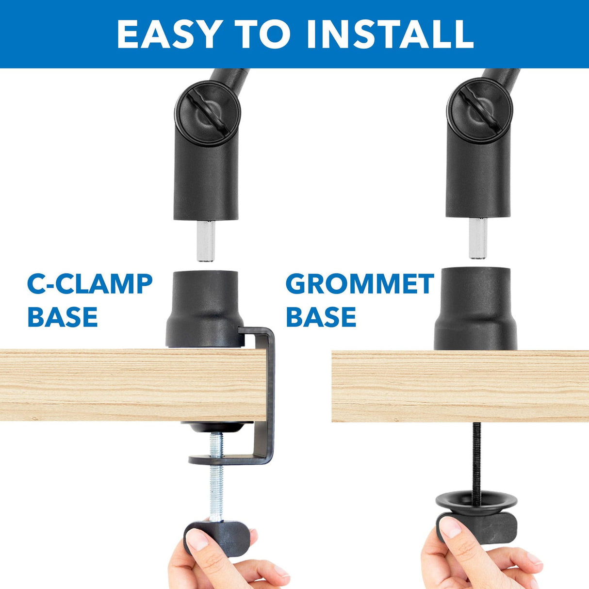 Adjustable Microphone Boom Arm - Mount-It!