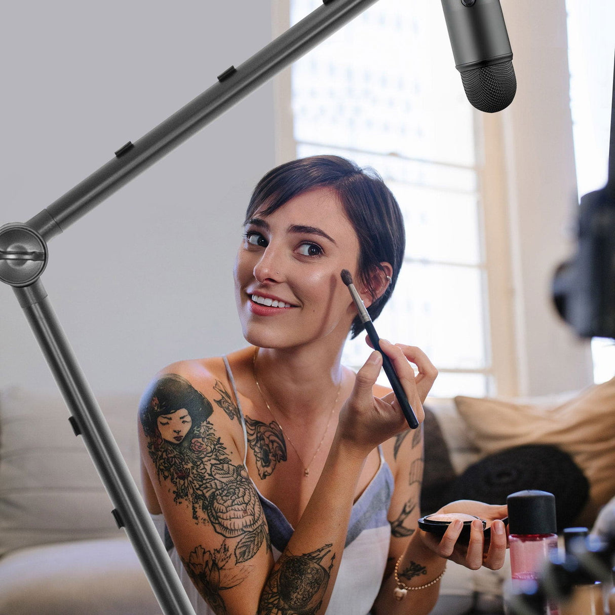 Adjustable Microphone Boom Arm - Mount-It!