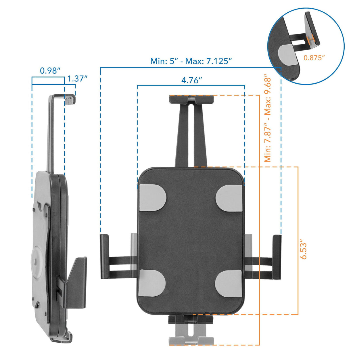 Anti-Theft Tablet Wall Mount - Mount-It!