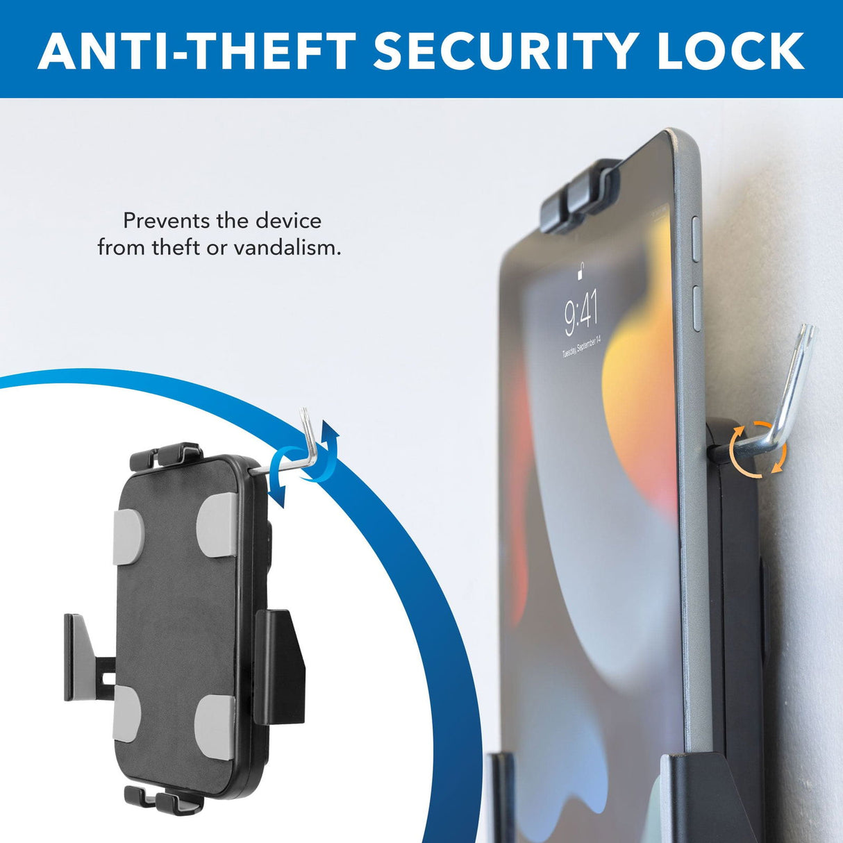 Anti-Theft Tablet Wall Mount - Mount-It!