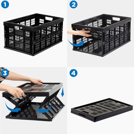 Collapsible Storage Crate - Mount-It!