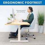 Dual Pedal Ergonomic Footrest - Mount-It!