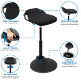 Ergonomic Sit Stand Stool - Mount-It!