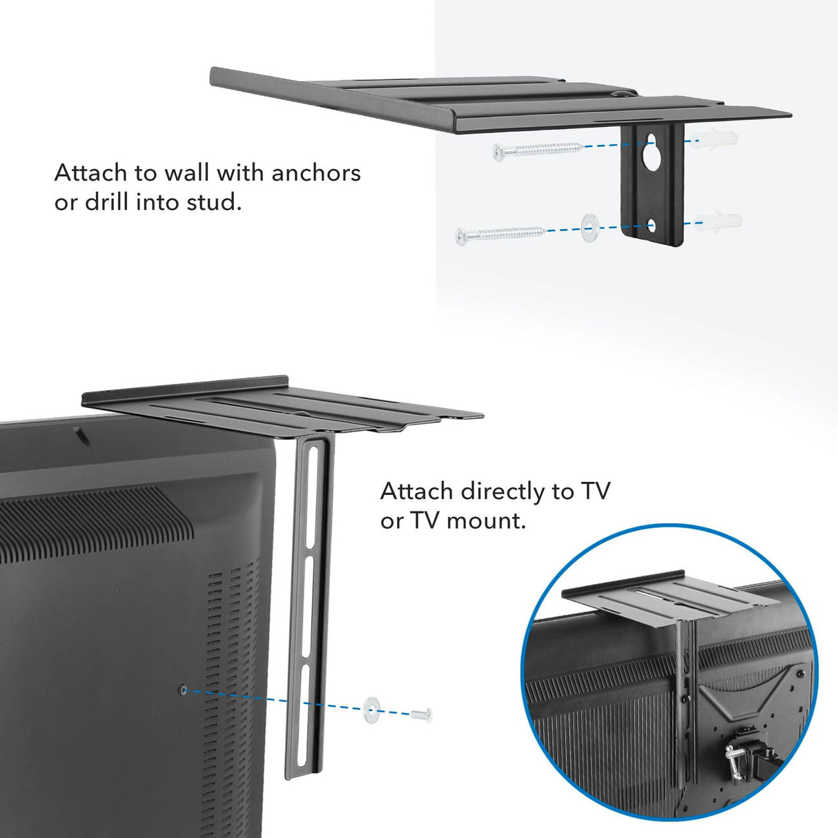 Floating TV Shelf - Mount-It!