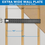 Heavy Duty Tilting TV Wall Mount