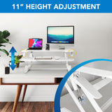 Standing Desk Converter with 38" Desktop