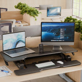 Large Standing Desk Converter with 47" Desktop