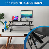 Standing Desk Converter with 38" Desktop