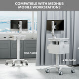 Monitor Mount for MedHub Mobile Workstations