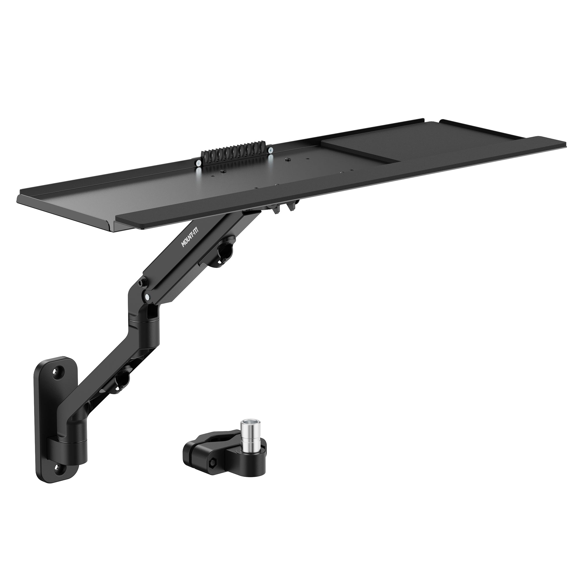 Counterbalance Keyboard Tray Arm for Wall and Pole Mounting