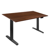 Electric Standing Desk with 55" Tabletop - Black Base