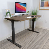 Ultimate Dual Motor Electric Standing Desk with 55" Tabletop - Black Base