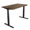 Ultimate Dual Motor Electric Standing Desk with 55" Tabletop - Black Base