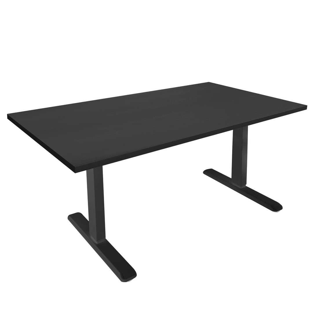Electric Standing Desk with 55" Tabletop - Black Base