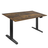 Electric Standing Desk with 55" Tabletop - Black Base