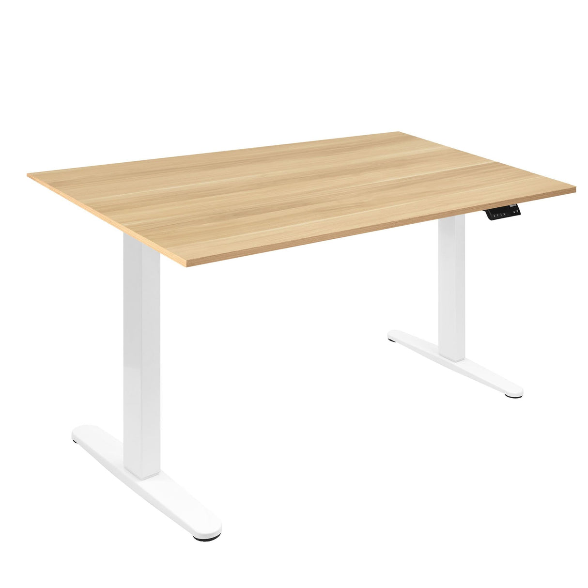 Dual Motor Electric Standing Desk with 55" Tabletop - White Base