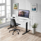 Dual Motor Electric Standing Desk with 55" Tabletop - Black Base