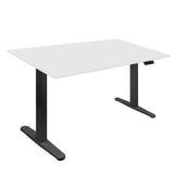 Dual Motor Electric Standing Desk with 55" Tabletop - Black Base