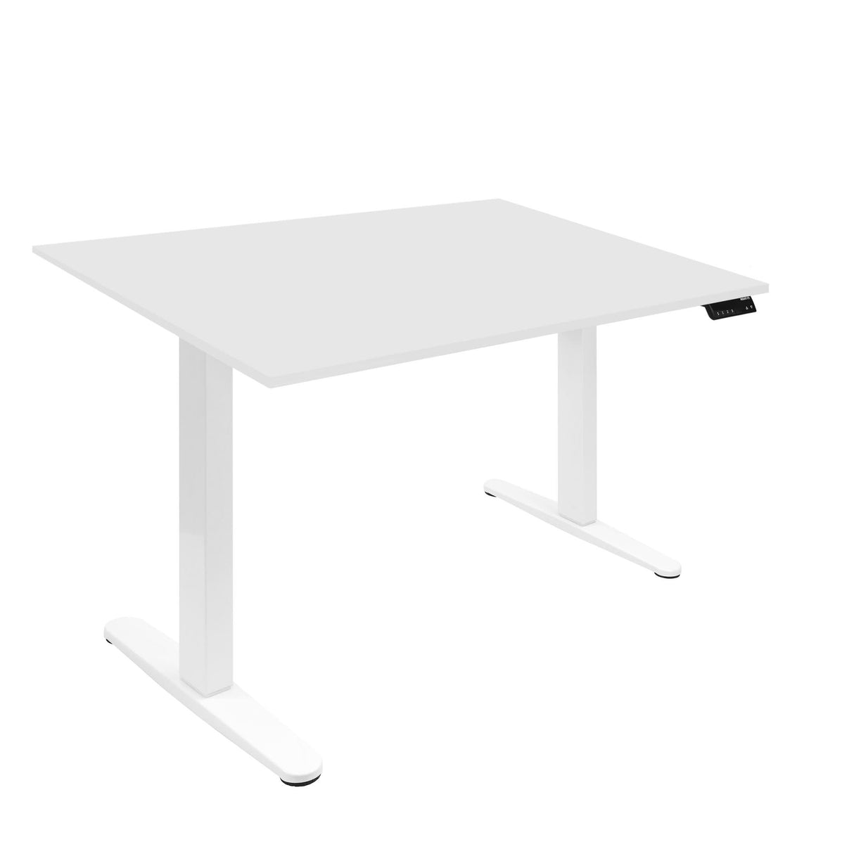 Dual Motor Electric Standing Desk with 48" Tabletop - White Base