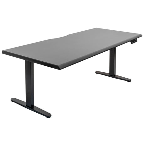 Dual Motor Electric Standing Desk with 72" Tabletop - Black Base