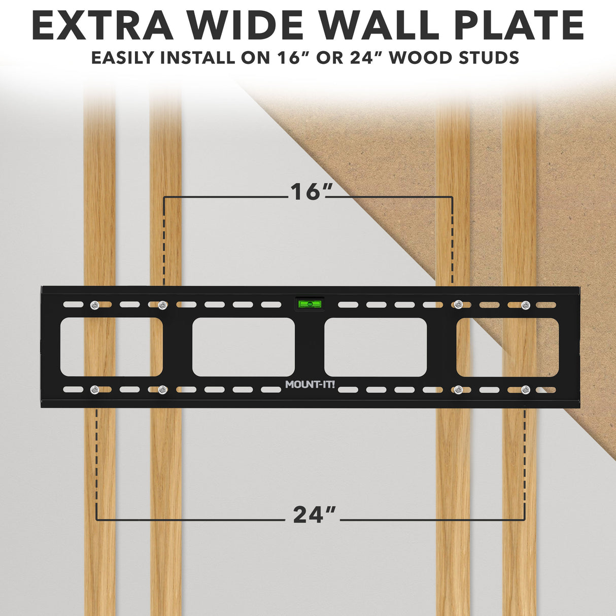 Heavy-Duty Tilt TV Wall Mount