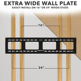 Heavy-Duty Tilt TV Wall Mount