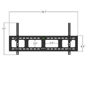 Heavy-Duty Tilt TV Wall Mount