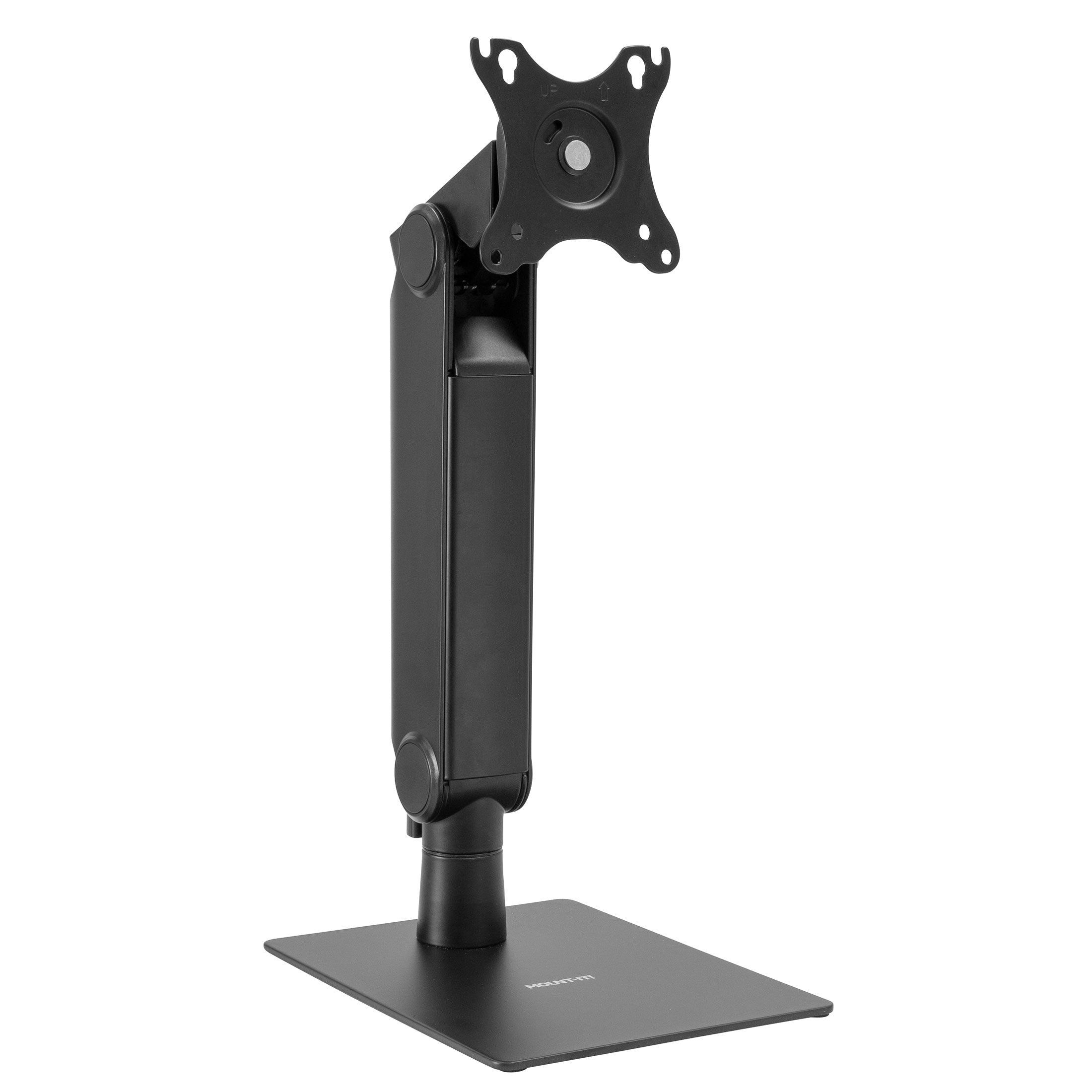 Freestanding Monitor Arm With Height Adjustment