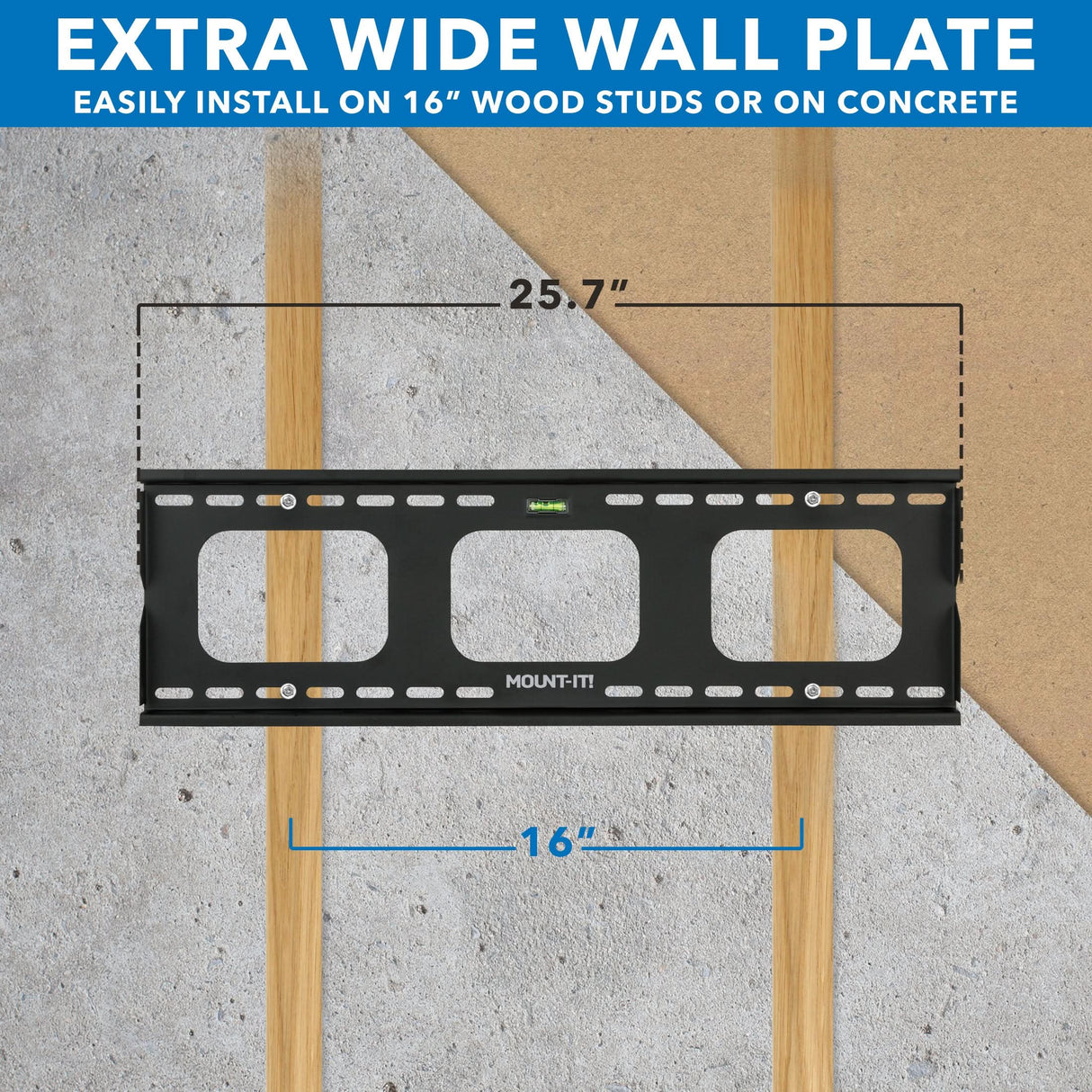 Heavy-Duty Tilt TV Wall Mount