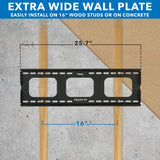 Heavy-Duty Tilt TV Wall Mount