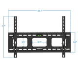 Heavy-Duty Tilt TV Wall Mount