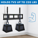 Heavy-Duty Ultra Low Profile TV Wall Mount with Locking Feature