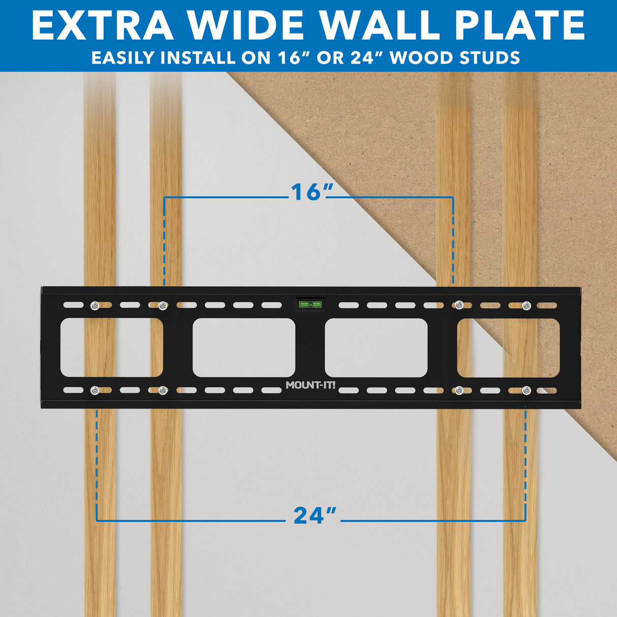 Heavy-Duty Ultra Low Profile TV Wall Mount with Locking Feature