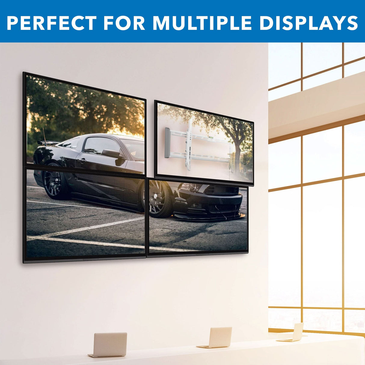 Ultra-Slim & Heavy-Duty TV Wall Mount