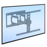 ADA Compliant Full Motion TV Wall Mount with Ultra-Slim Profile