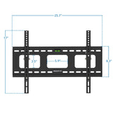 Heavy-Duty Tilt TV Wall Mount with Low Profile