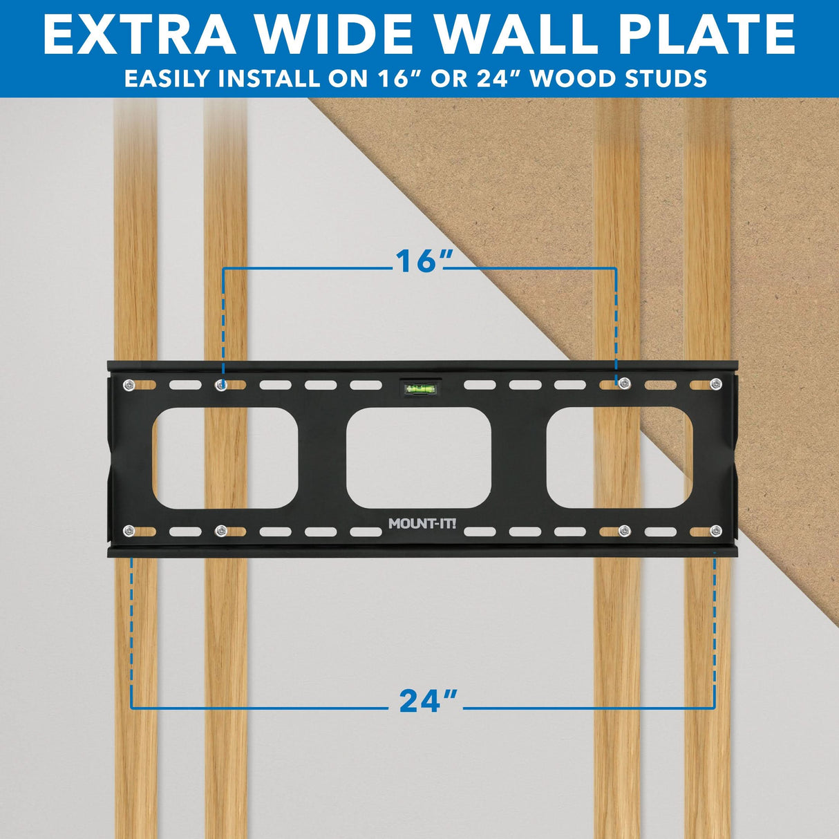 Heavy-Duty Tilt TV Wall Mount with Low Profile